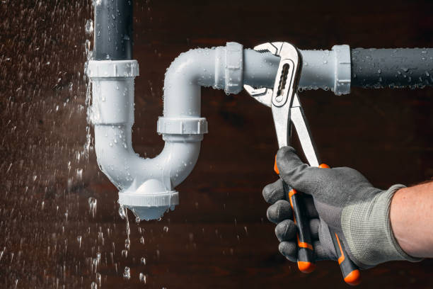 Professional Plumbing technician working in Mark, IL